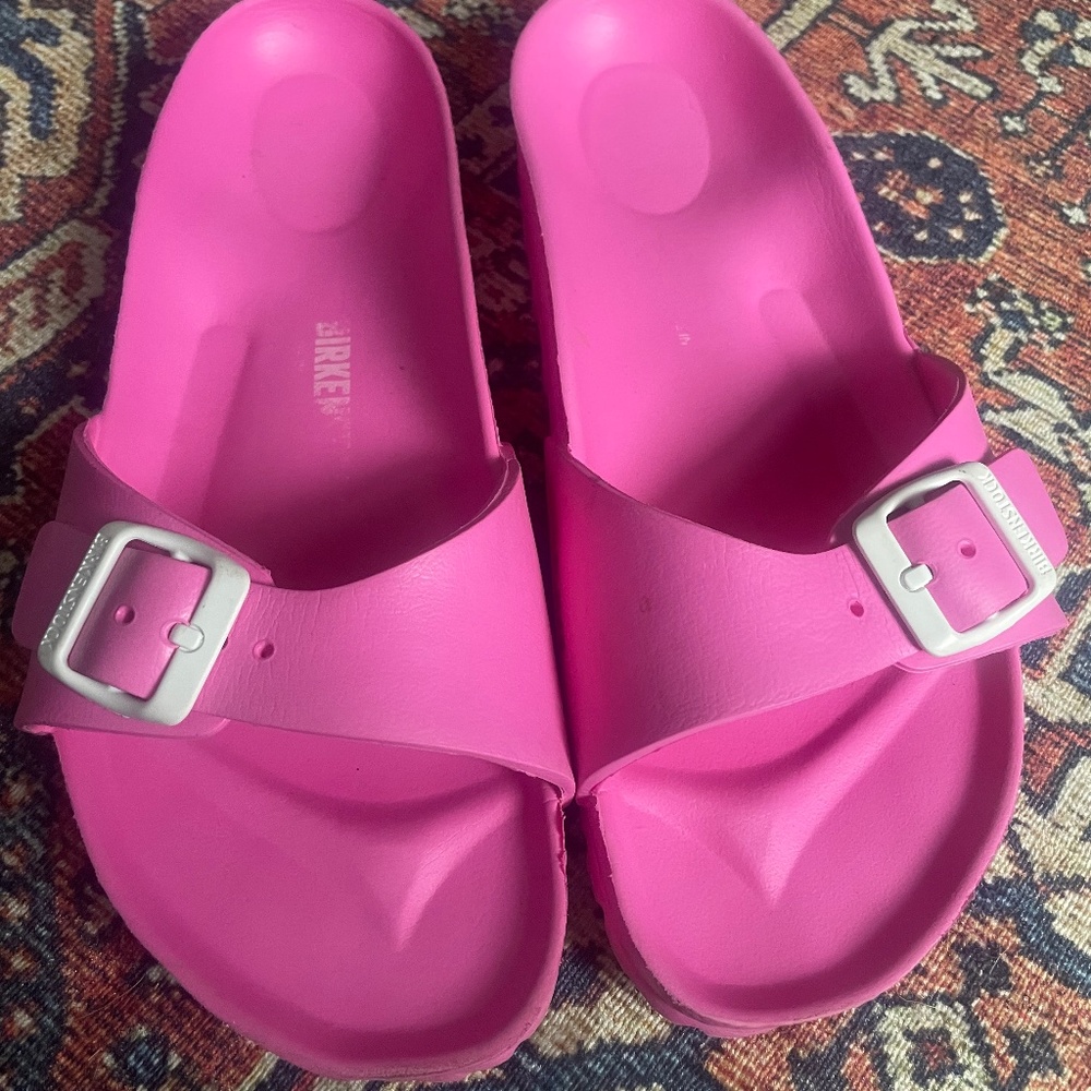 Pink Birkenstock Slides (Madrid Essentials)